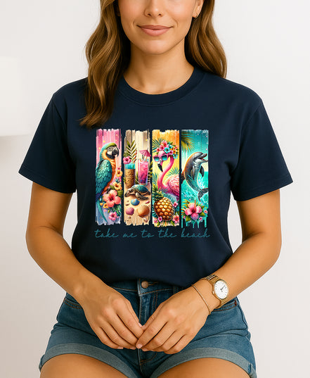 Take Me to the Beach Graphic T-Shirt