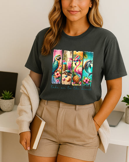 Take Me to the Beach Graphic T-Shirt