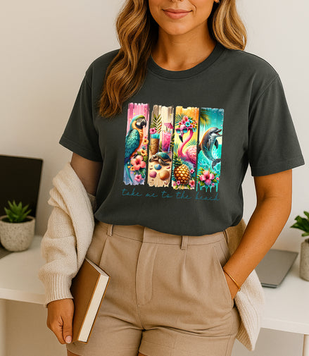 Take Me to the Beach Graphic T-Shirt