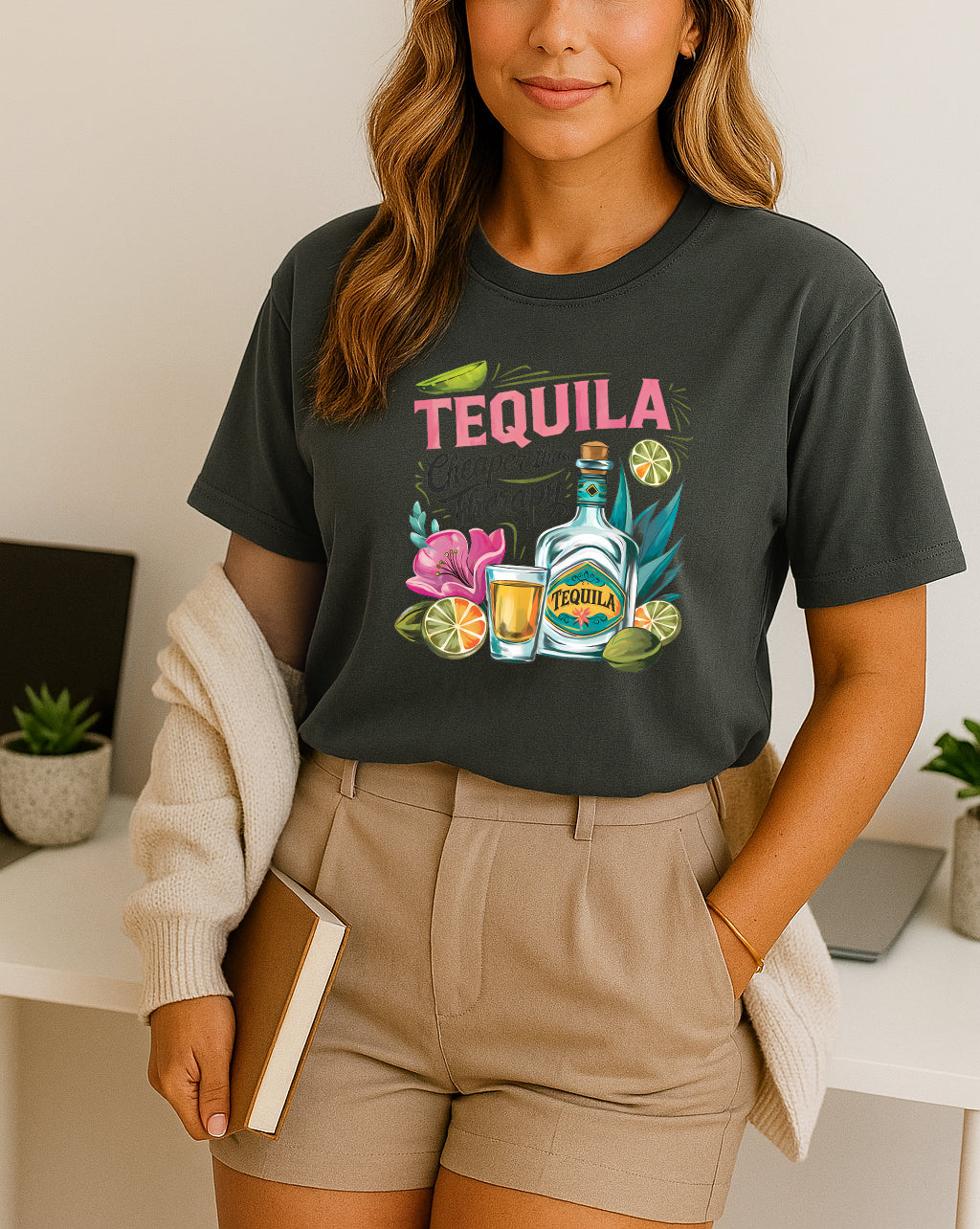 Tequila Cheaper Than Therapy Tee