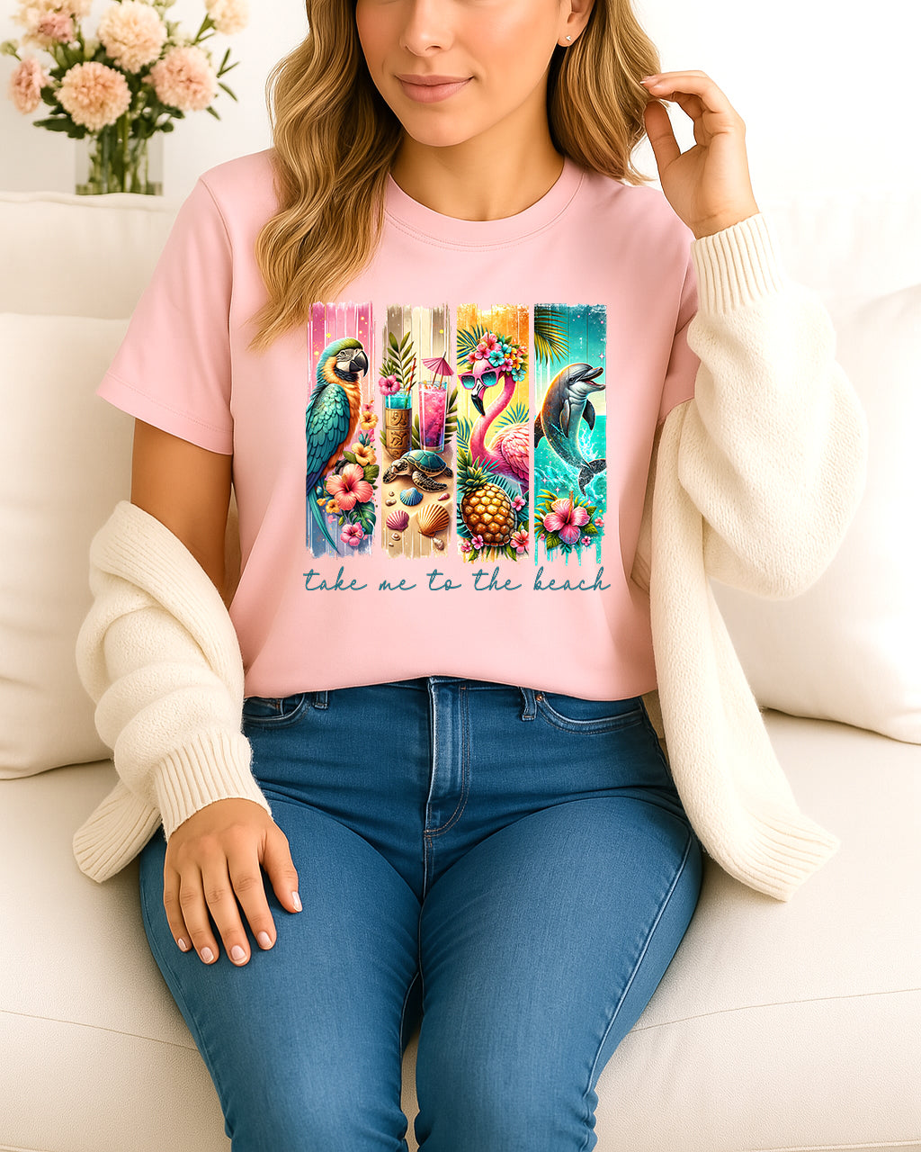 Take Me to the Beach Graphic T-Shirt