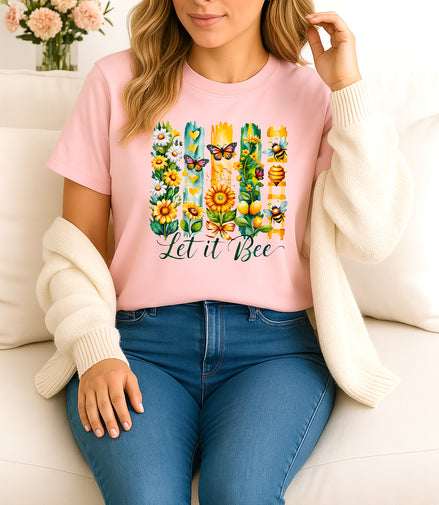 Let It Bee Floral Tee