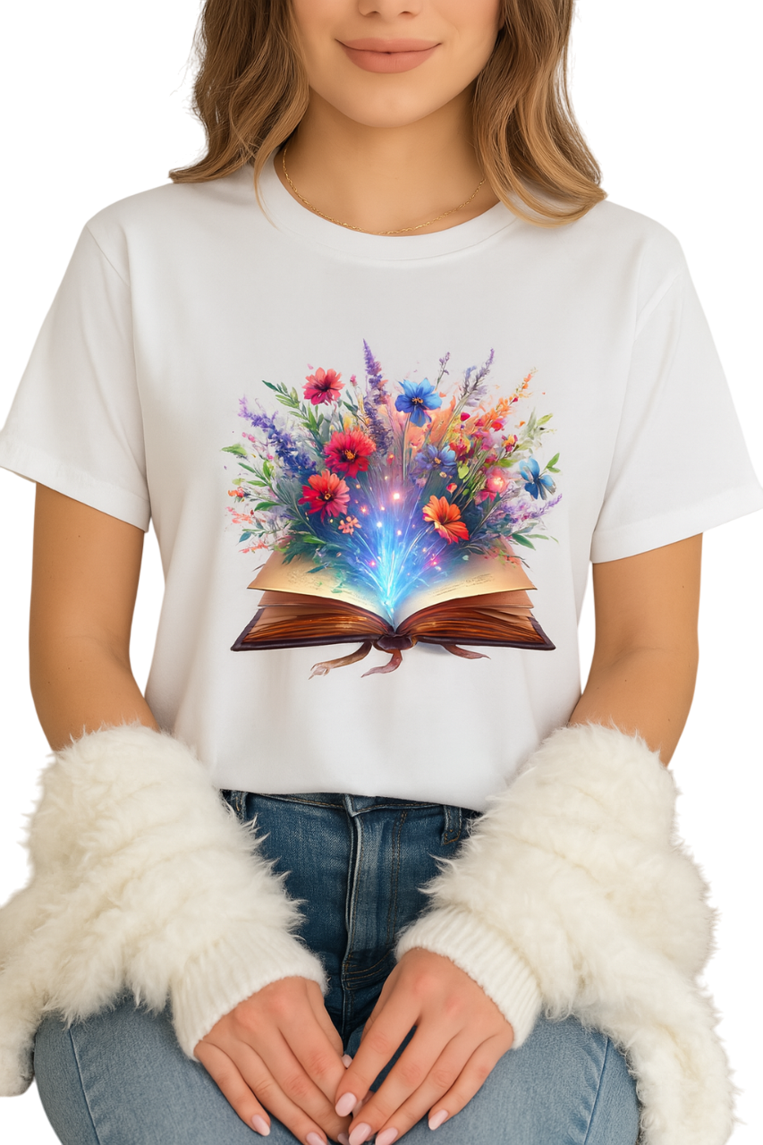 Personalized Book Lover & Floral Bundle