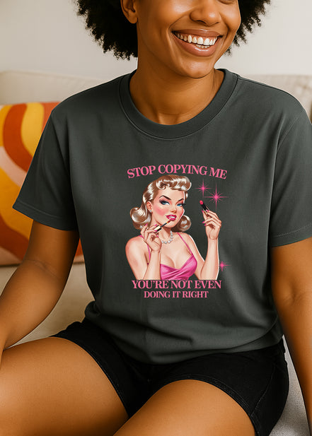 Stop Copying Me Graphic Tee