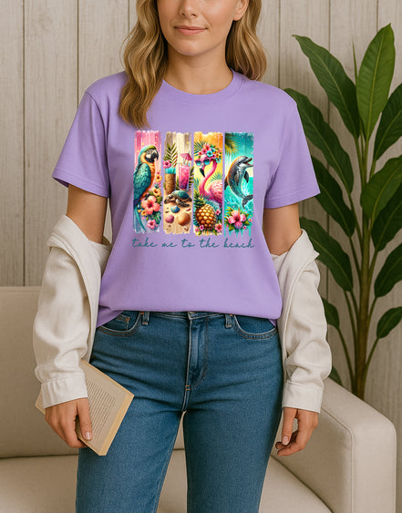 Take Me to the Beach Graphic T-Shirt